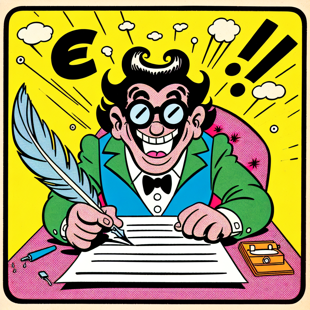 Cartoon illustration for today's joke